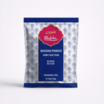 Bluwon washing powder packaging on a white background