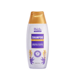 A 100ml bottle of BluWow Conditioner Shampoo with a white body, purple label details, and a metallic gold cap, shown on a plain white background.